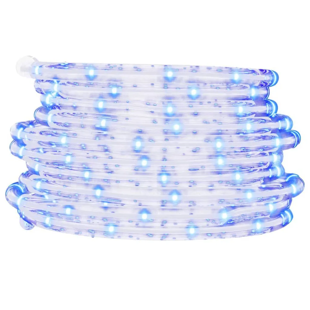 Cordão de iluminação com 240 luzes LED 10 m PVC branco fresco