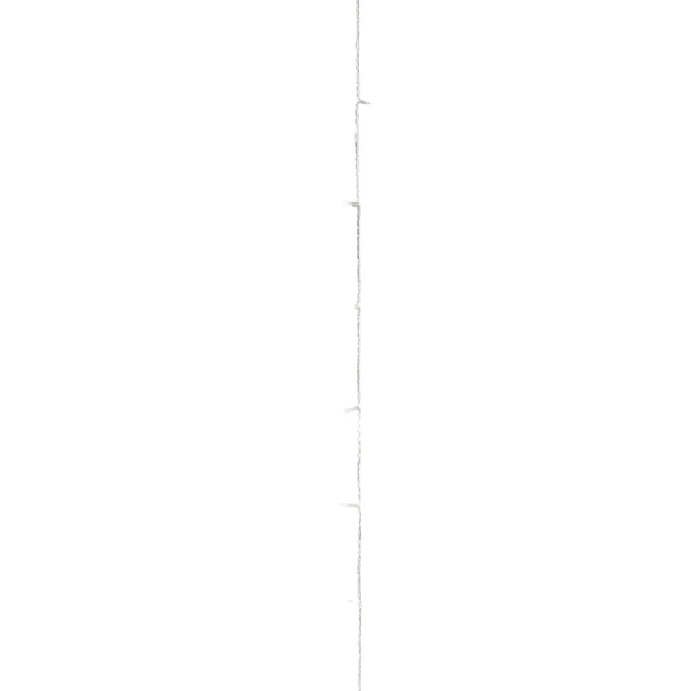 Cordão de luzes com 300 luzes LED 30 m PVC branco tórrido
