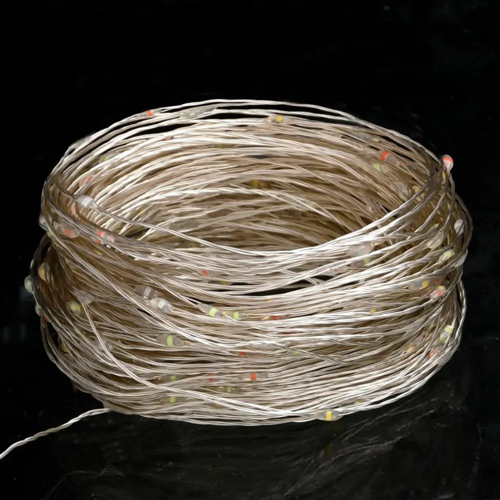 Cordão de minúsculo luzes 40 m 400 LED 8 funções colorido com Grau de Proteção IP67