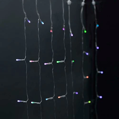 Cortina de Luzes Inteligentes com Wi-Fi Nedis Conectado Life WIFILXC01C180 - RGB