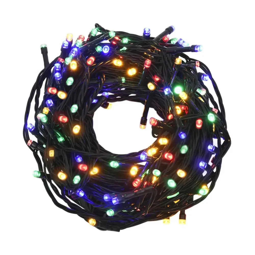 Projetor de Jardim Cordão de luzes com 300 luzes LED 30 m PVC multicolorido
