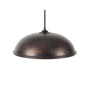 Refletor LED Solar Suspensão TOSEL KÂNPUR cordão de algodão globo vermelho D32 x H90 cm
