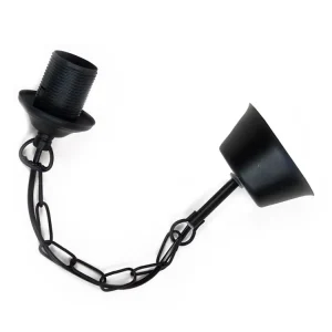 Resistente à Intempérie Suspensão TOSEL PENDEL cordão de algodão globo amarelo D16 x H80 cm