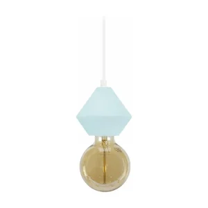 Suspensão TOSEL DAI cordão de algodão globo amarelo D17 x H80 cm com Sensor de Movimento