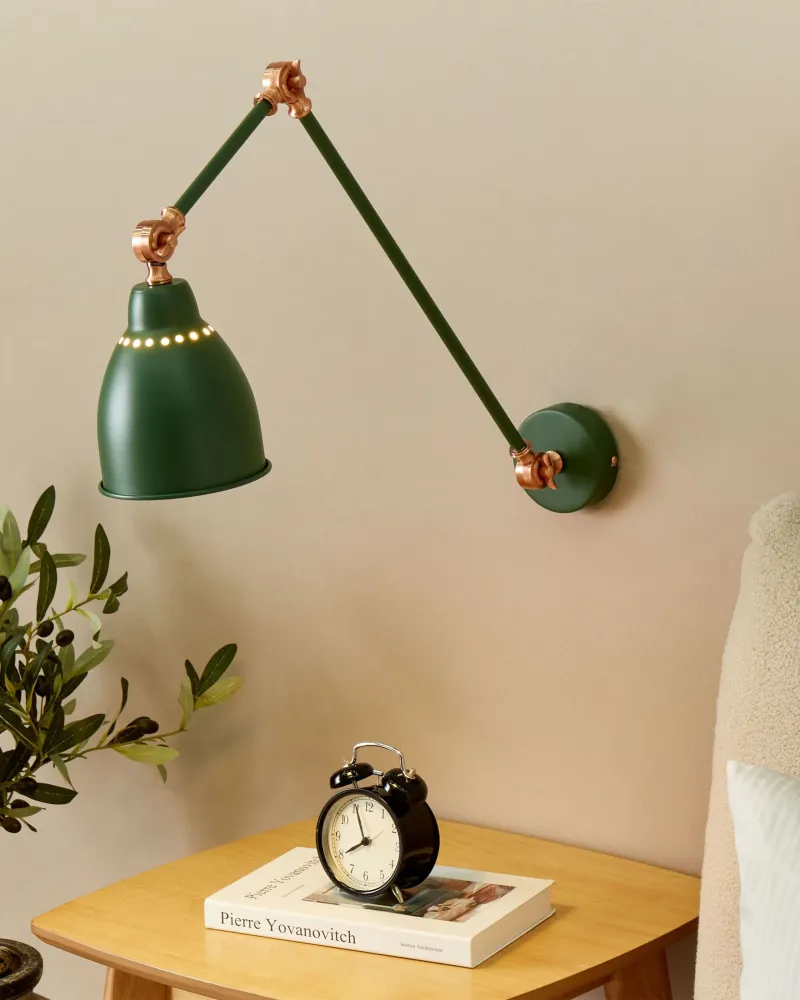 Extenso Arm Wall Light Dark Green MISSISSIPPI
