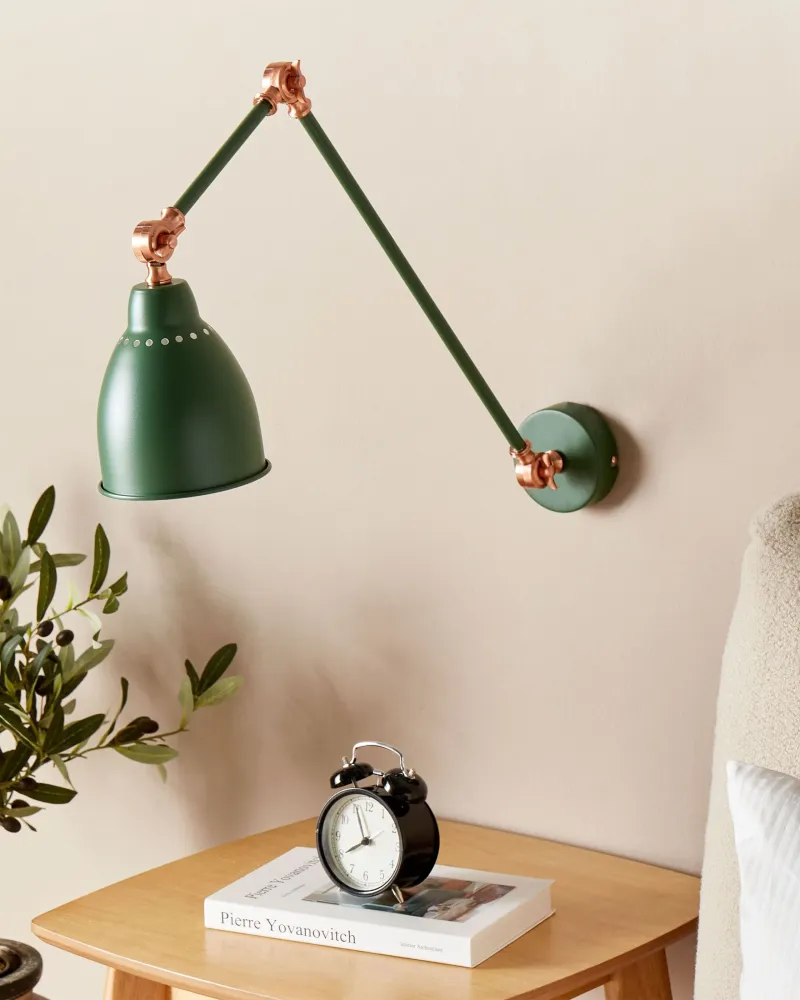 Extenso Arm Wall Light Dark Green MISSISSIPPI