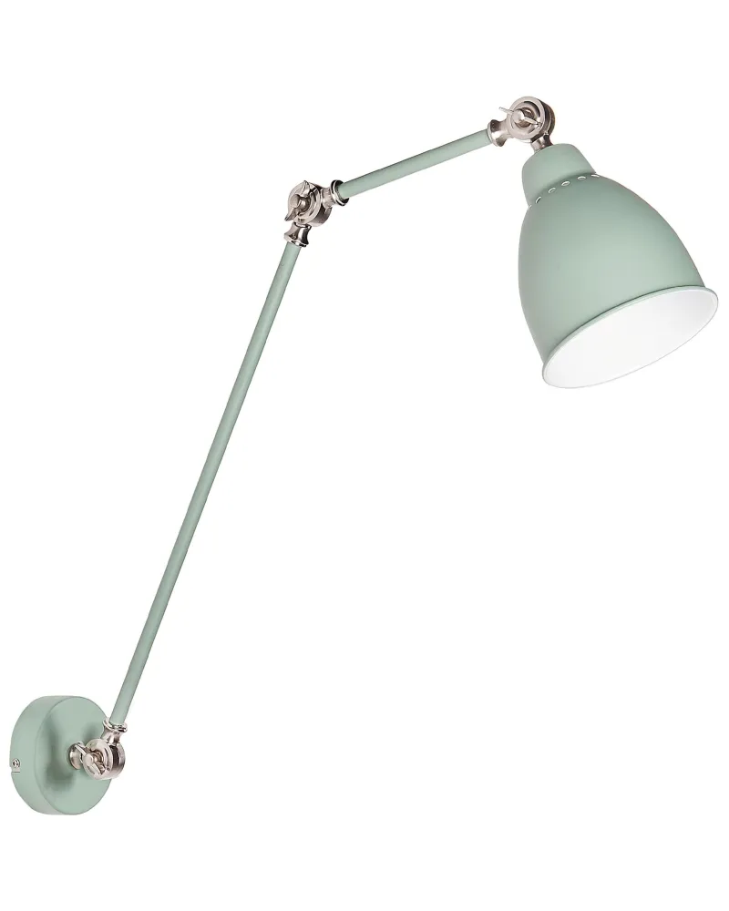 Long Arm Wall Light Light Green MISSISSIPPI