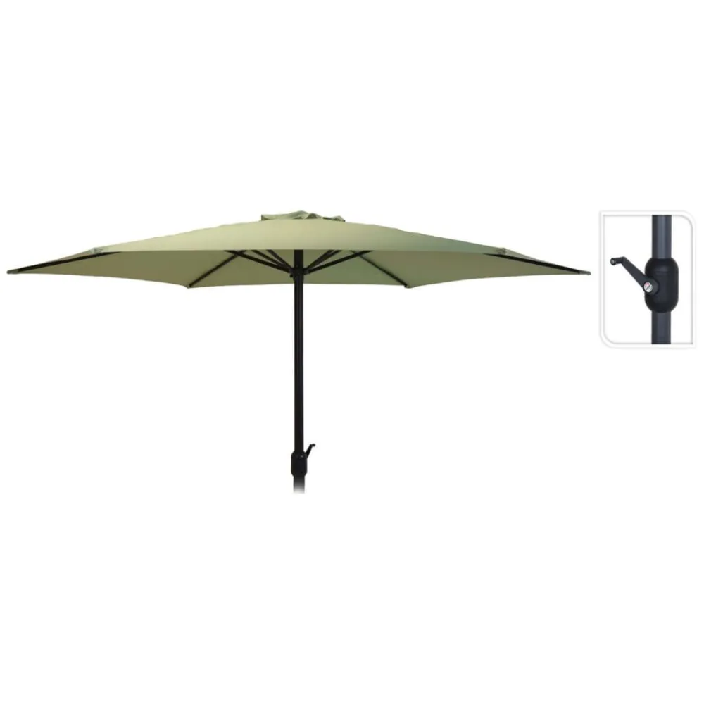 Spot de Embutir ProGarden Guarda-sol de jardim Monica 270 cm verde