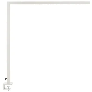 Candeeiro de mesa LED em metálico prateado 120 cm OCTANT