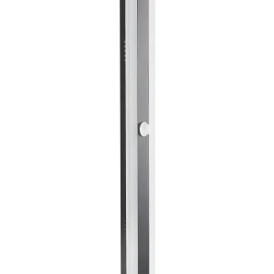 Candeeiro de parede LED com sensor de movimento preto 80 cm SAVANE