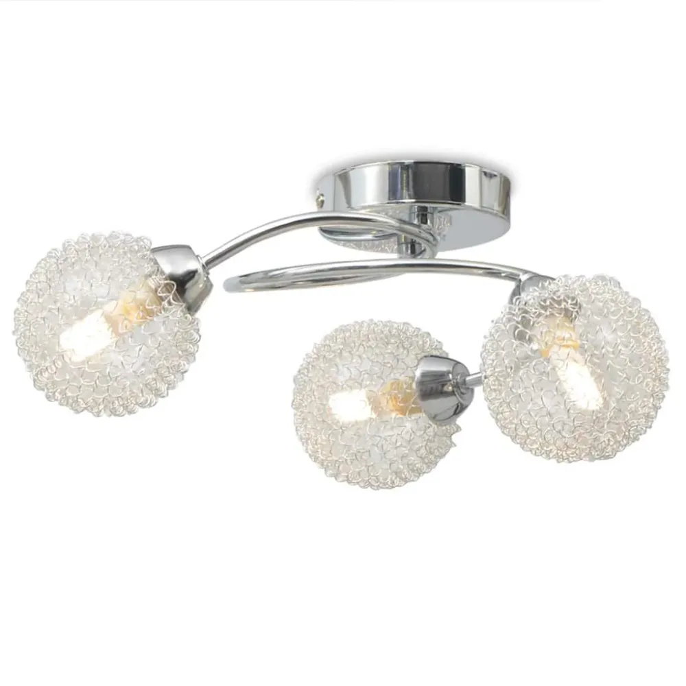 Candeeiro de teto com 3 lâmpadas LED G9 120 W