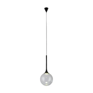 Lâmpada de Suspensão Ballare, Preto, 20x20x150 cm, EPIKASA