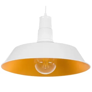Aluminium Pendant Light Marfim BAYOU Alumínio Anodizado