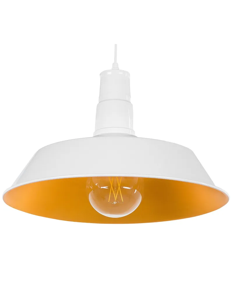 Aluminium Pendant Light Marfim BAYOU Alumínio Anodizado
