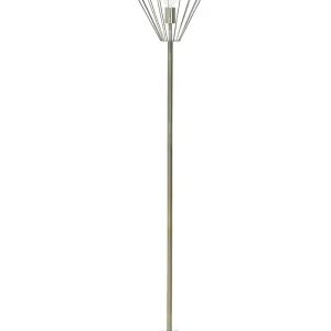 Cabo de Prolongamento Metal Floor Lamp Latão MOONI