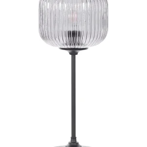 Candeeiro de mesa em metálico preto e cinzento TOSNA