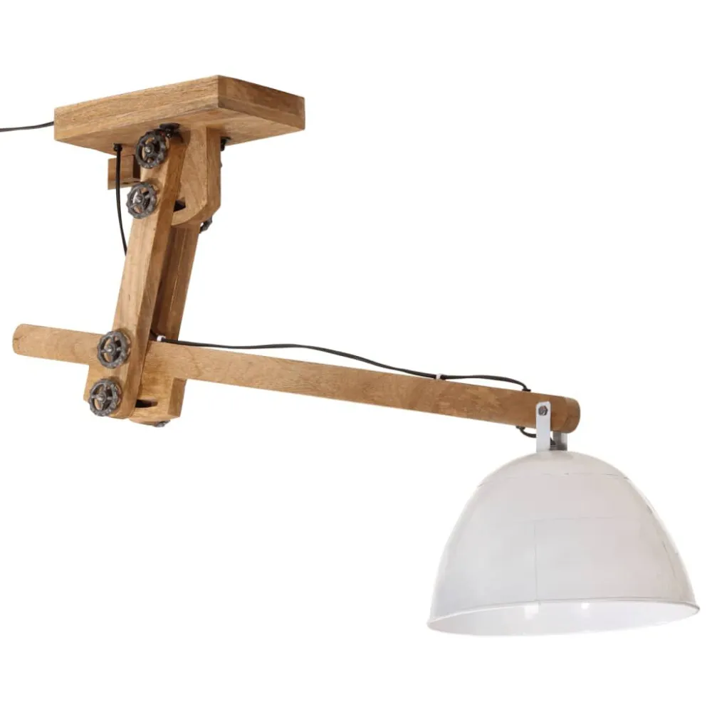 Candeeiro de teto 25 W 105x30x65-108 cm E27 branco Cabo 5 Metros