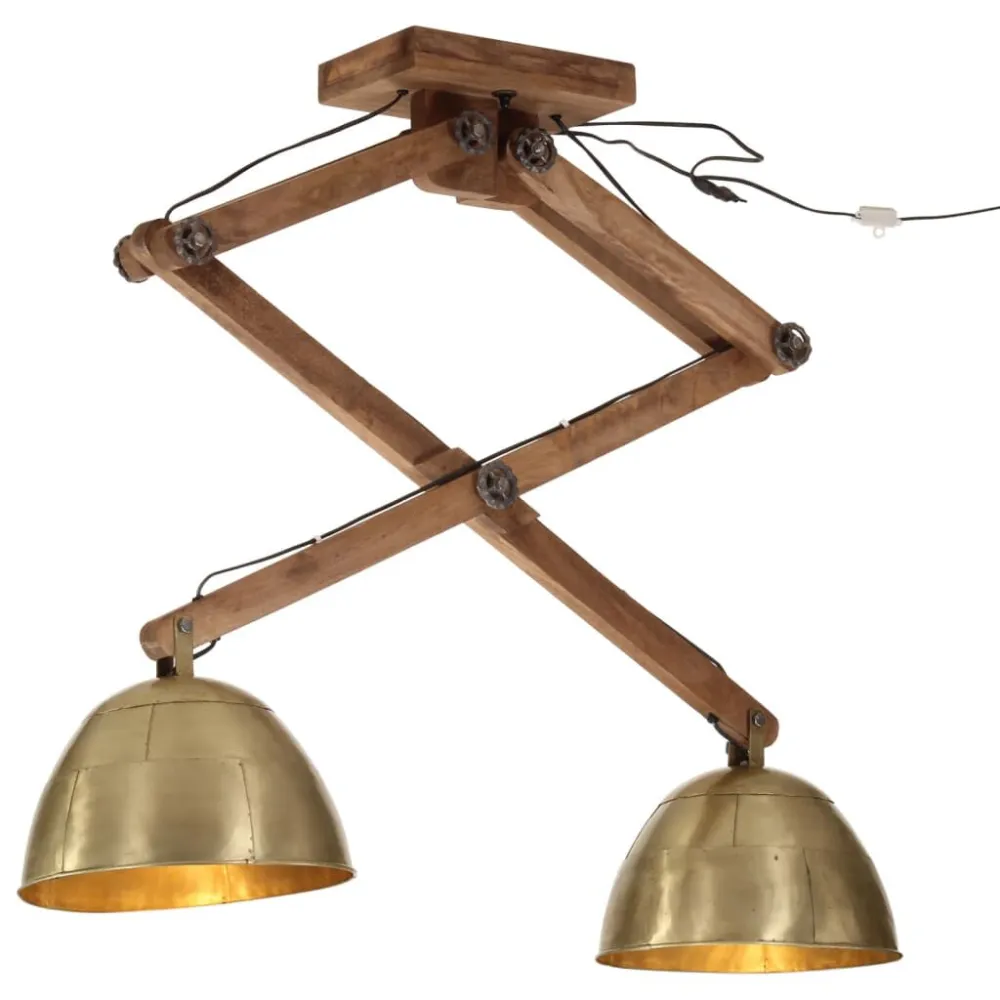 Candeeiro de teto 25 W 29x18x85 cm E27 âmbar escuro antigo com Timer Programável