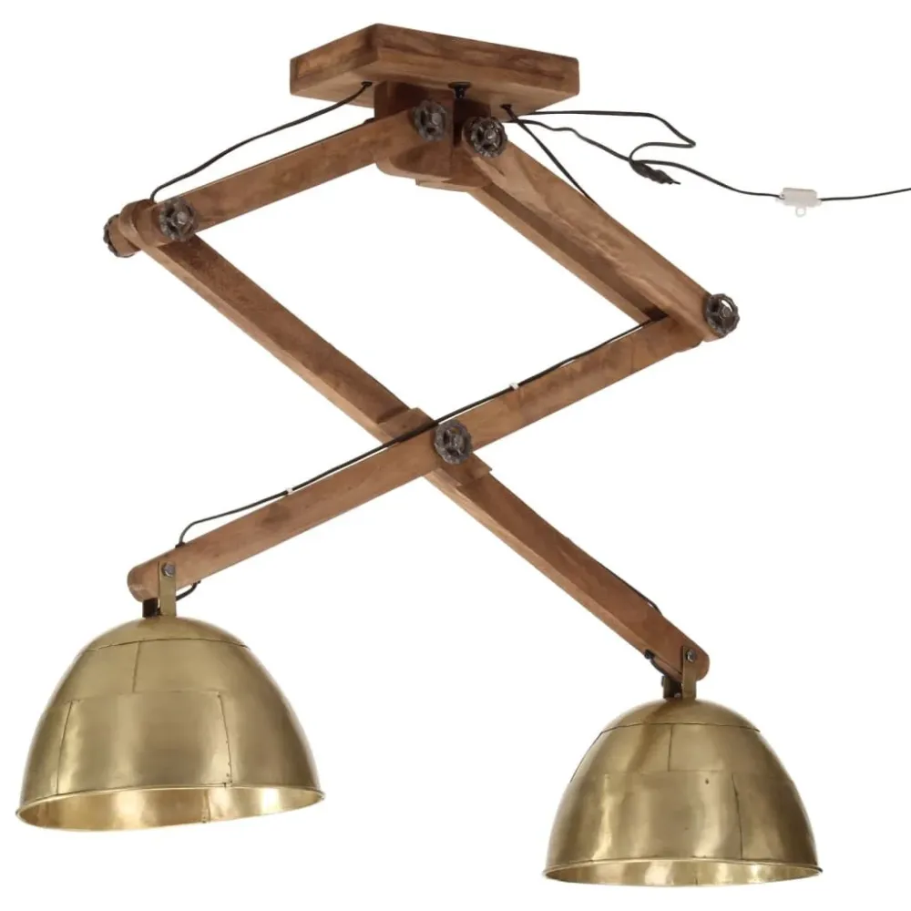 Candeeiro de teto 25 W 29x18x85 cm E27 âmbar escuro antigo com Timer Programável