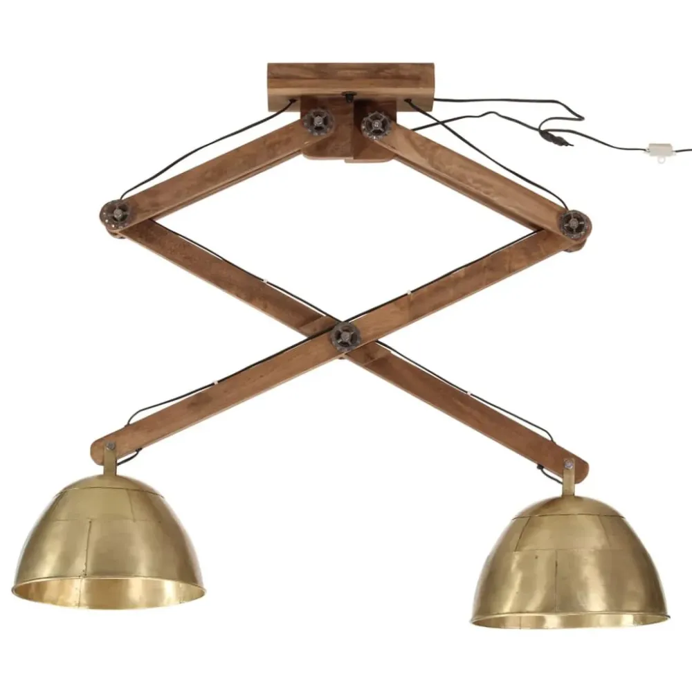 Candeeiro de teto 25 W 29x18x85 cm E27 âmbar escuro antigo com Timer Programável
