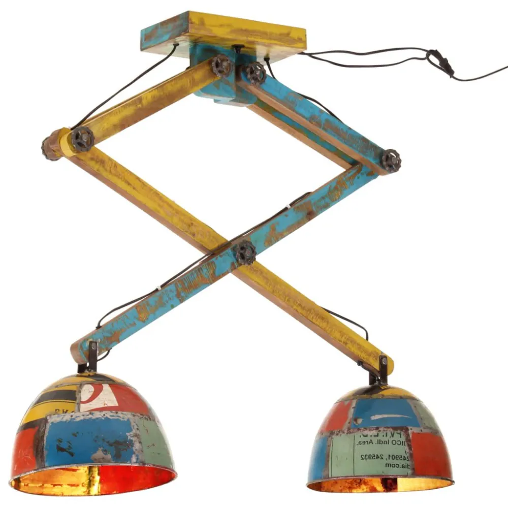 Candeeiro de teto 25 W 29x18x85 cm E27 multicolorido com Conector IP65