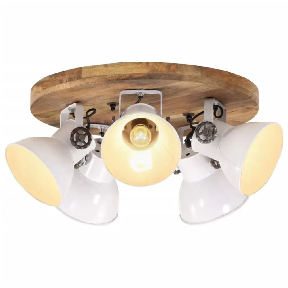 Candeeiro de teto 25 W 50x50x25 cm E27 branco Cabo 5 Metros