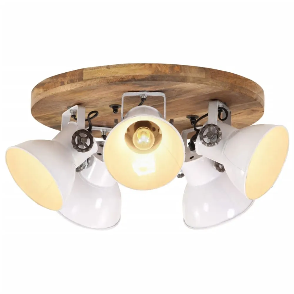 Candeeiro de teto 25 W 50x50x25 cm E27 branco Cabo 5 Metros