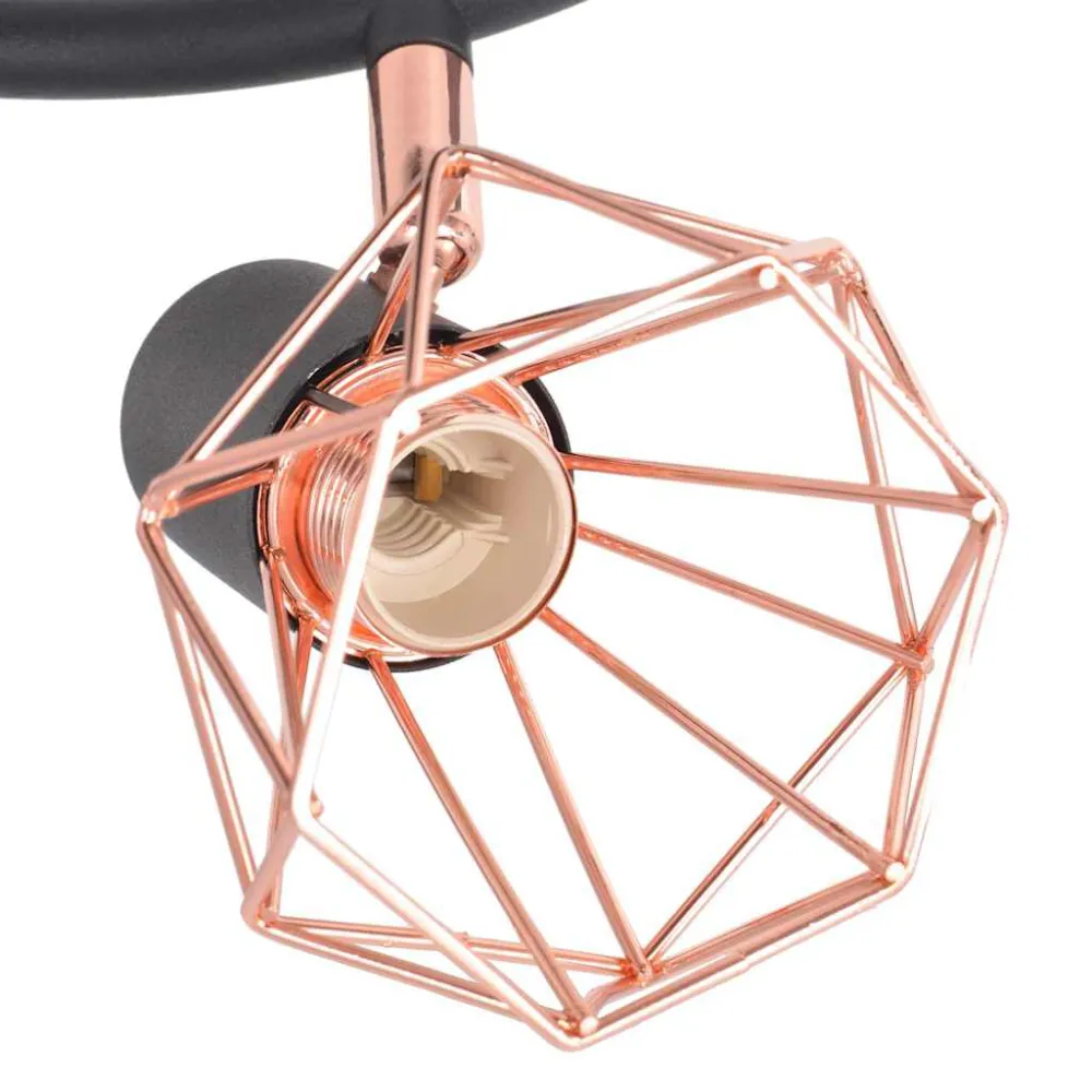 Candeeiro de teto com 3 lâmpadas filamentos LED 12 W | 12V | 100W