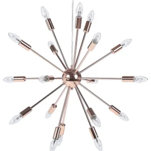 Candeeiro de teto cor de cobre MAGUSE para Iluminação Externa