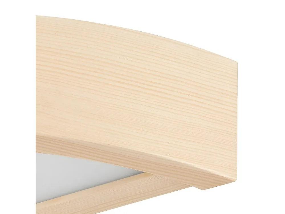 Candeeiro de Teto Eveline, Castanho, 40,5x8x11,5 cm, EPIKASA (À Prova d'Água)