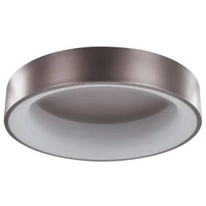 Candeeiro de teto LED em metal castanho nítido DAWEI Cabo 5 Metros