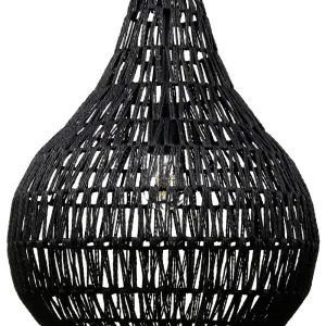 Candeeiro de teto preto MOLOPO Alumínio Anodizado