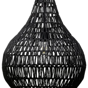 Candeeiro de teto preto MOLOPO Alumínio Anodizado