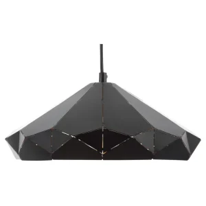 Candeeiro de teto preto NEVOLA com Controle Remoto