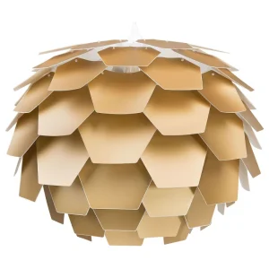 Candeeiro de teto vasto dourado SEGRE para Fita LED RGB