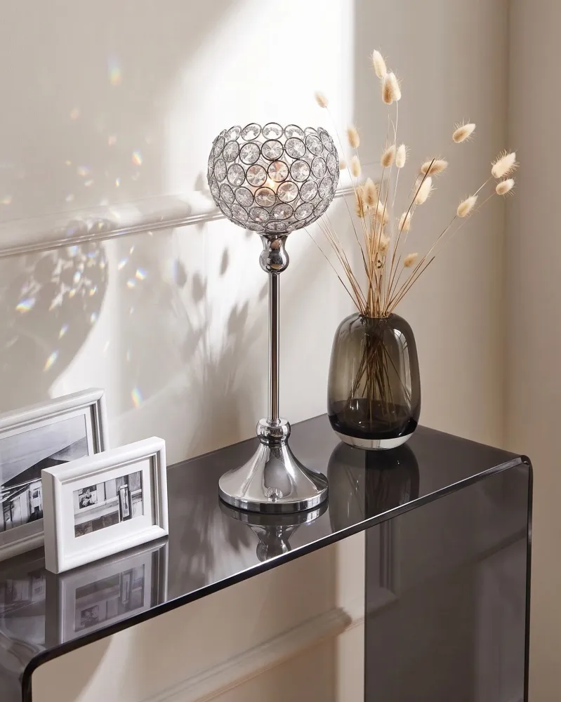 Candle Holder ESTERNAY Metal Brilhante para Fita LED RGB