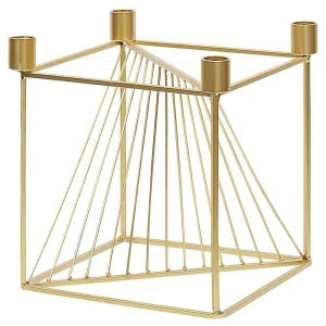 Candle Holder MINDORO Metal Dourado