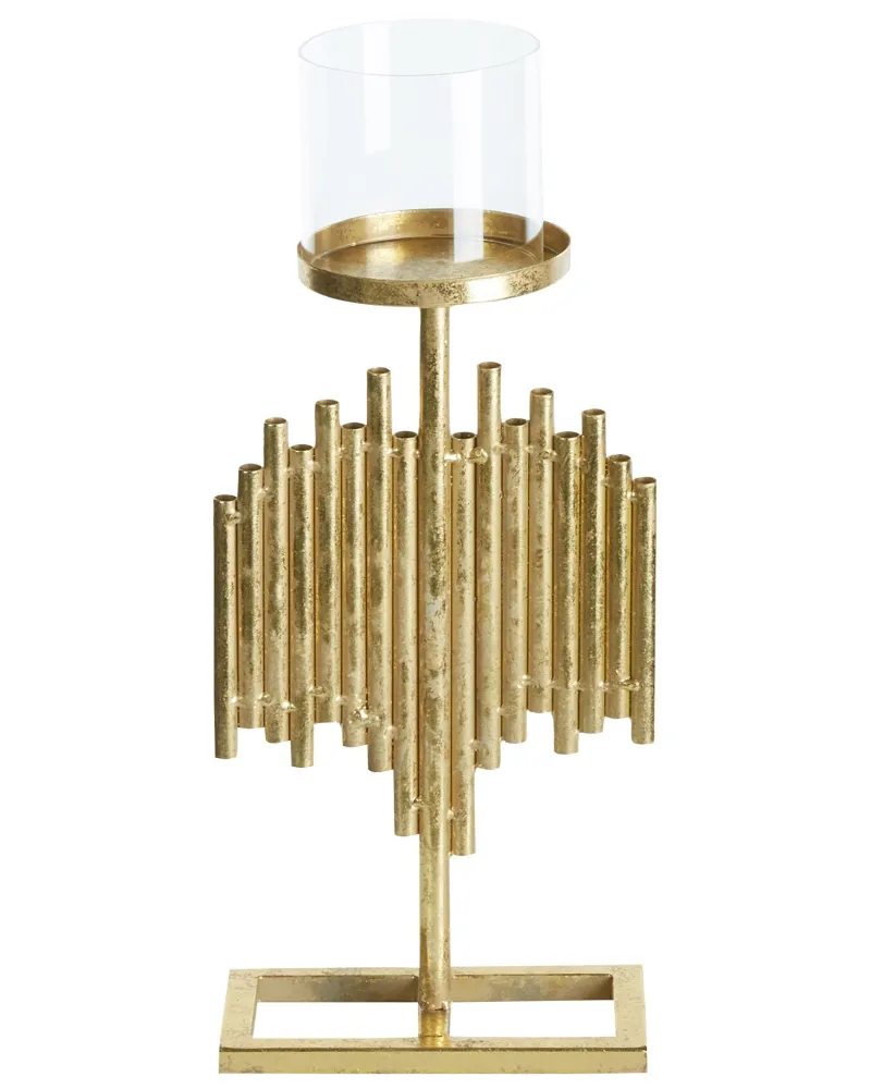 Candle Holder NIAS Metálico Gold