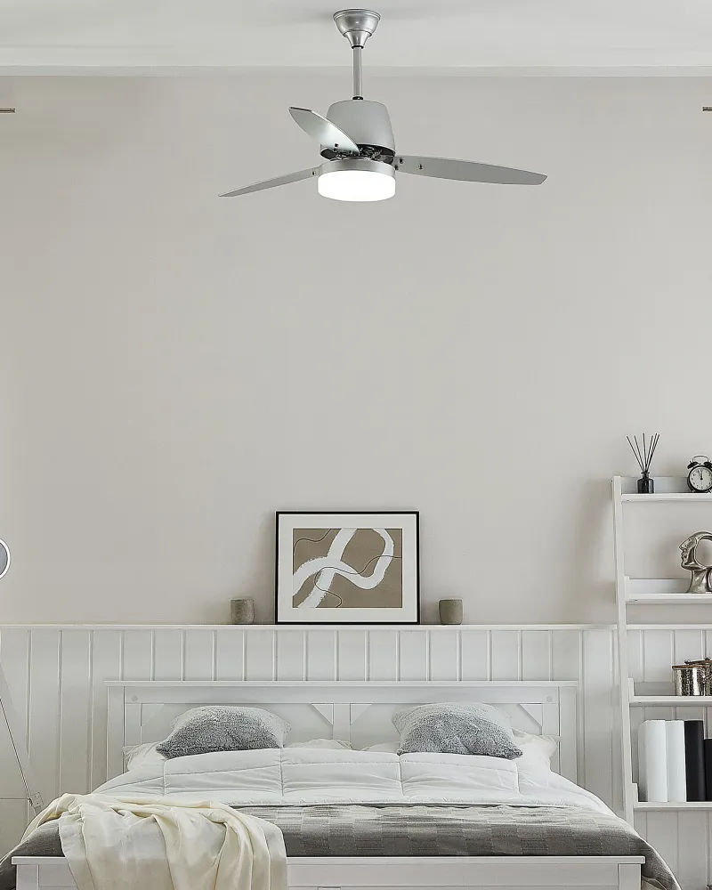 Ceiling Fan Light Brilhante MLAVA para Instalação em Sanca