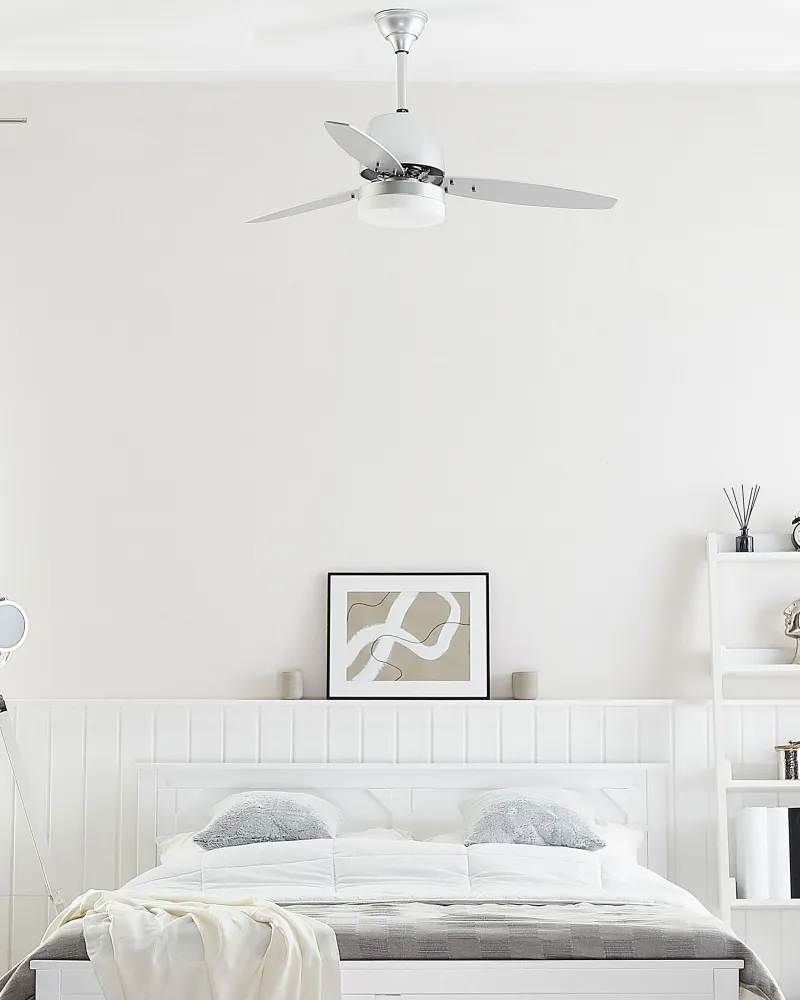 Ceiling Fan Light Brilhante MLAVA para Instalação em Sanca
