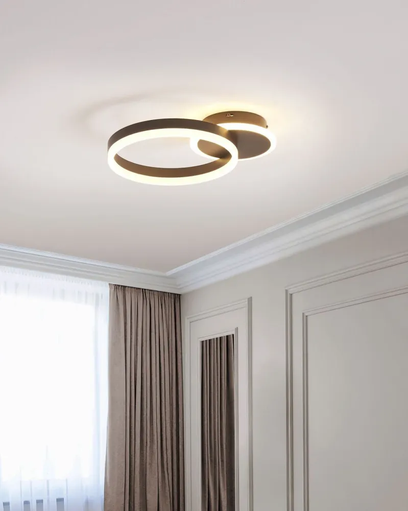 Ceiling Lamp Castanho GLYDE