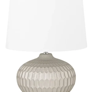 Ceramic Table Lamp Gold PIRITA