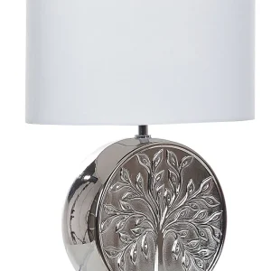 Ceramic Table Lamp Silver KHERLEN