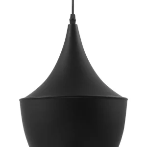 Certificado IP65 à Prova d'Água Metal Pendant Lamp Preto FRASER
