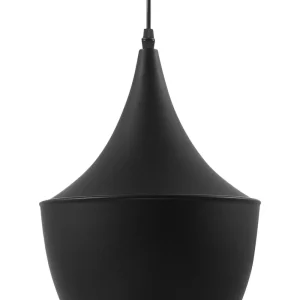 Certificado IP65 à Prova d'Água Metal Pendant Lamp Preto FRASER