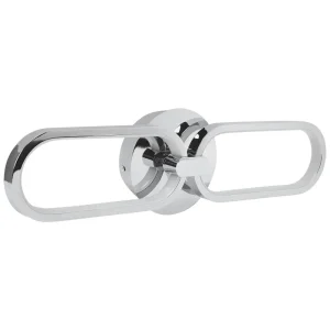 Conector para Fita LED Candeeiro de parede LED em metálico prateado KRANG