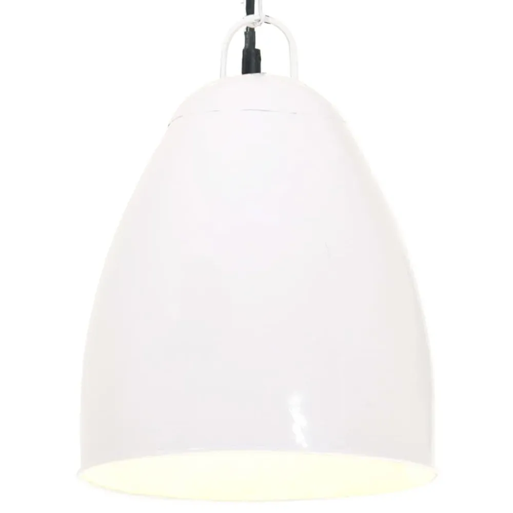 Conector para Fita LED Candeeiro teto industrial redondo 25 W 32 cm E27 branco