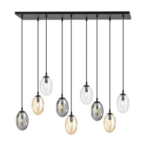 Conector para Fita LED Candeeiro de Teto Astral, Preto, 100x100x22 cm, EPIKASA