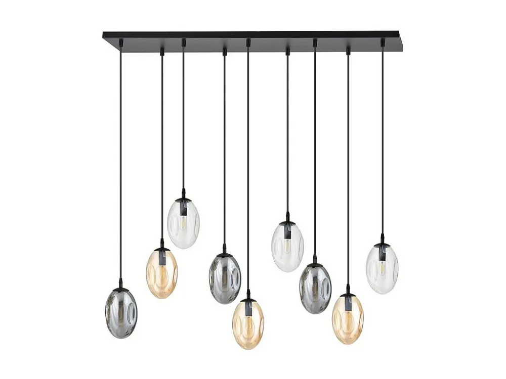 Conector para Fita LED Candeeiro de Teto Astral, Preto, 100x100x22 cm, EPIKASA