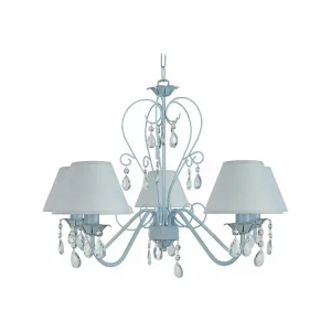 Conector para Fita LED Lustre TOSEL PAMPILLES tecido braço pálido D60 x H90 cm